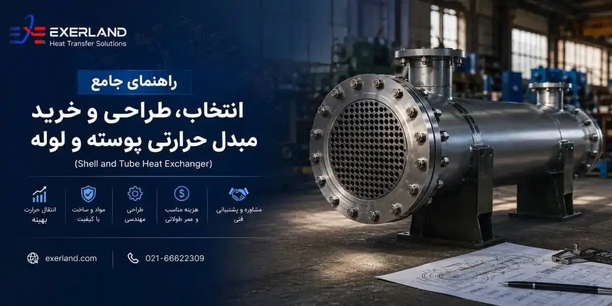 راهنمای انتخاب مبدل حرارتی پوسته و لوله برای سفارش صنعتی