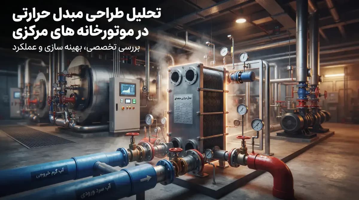 تحلیل طراحی مبدل حرارتی در موتورخانه های مرکزی