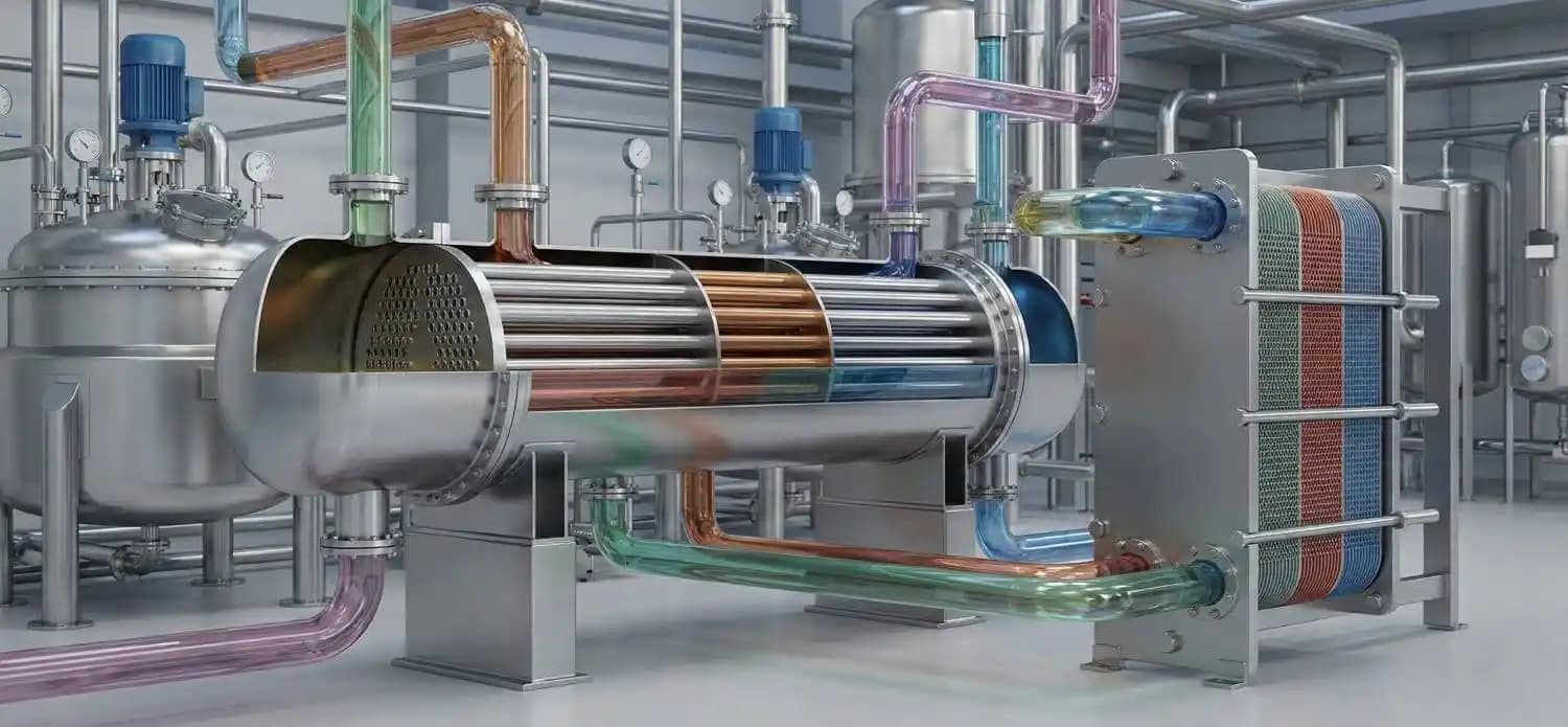 راهنمای جامع طراحی و مهندسی مبدل های حرارتی مقاوم به خوردگی در صنایع شیمیایی
