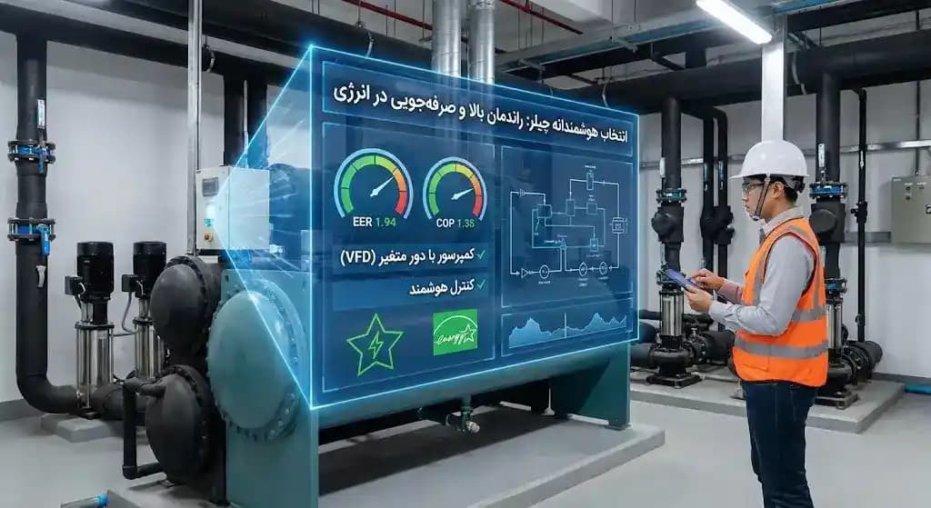 چگونه چیلر کم مصرف و با راندمان انرژی بالا برای صنایع انتخاب کنیم؟