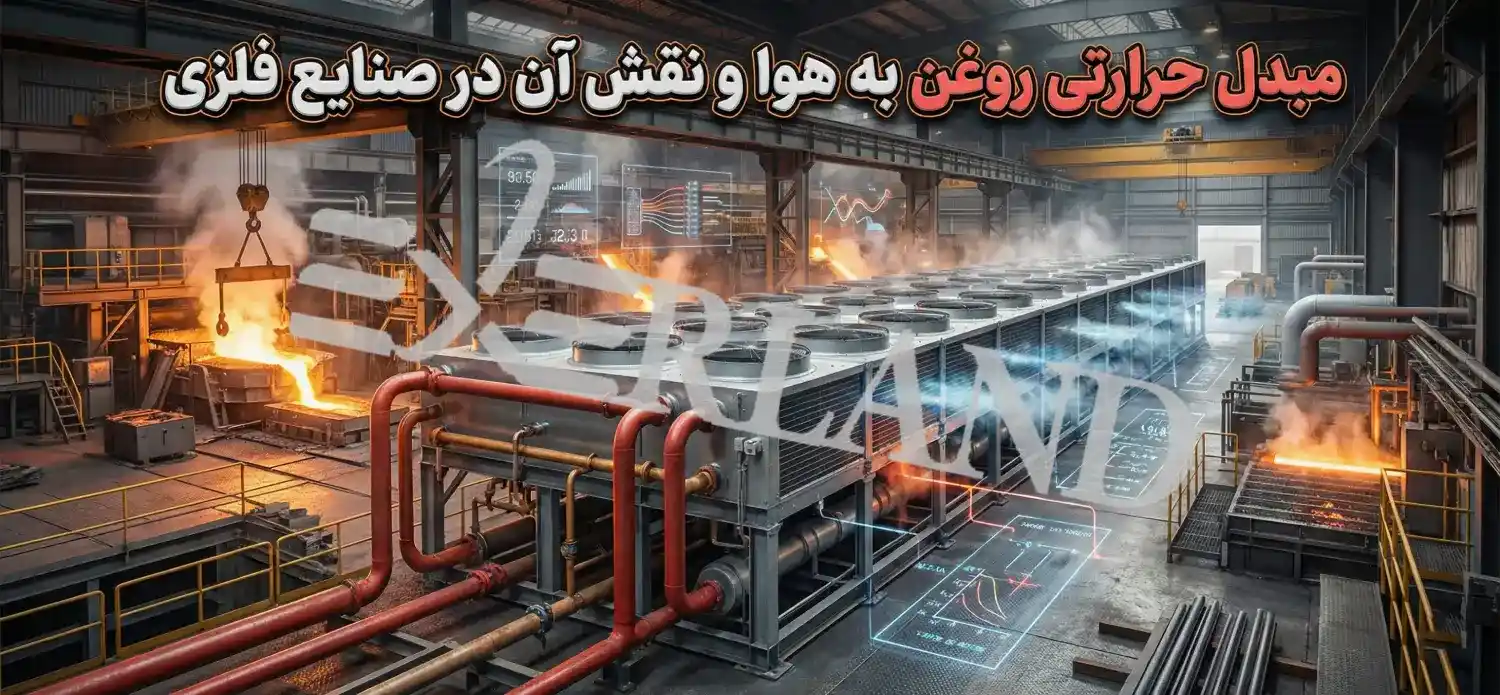 کاربرد مبدل حرارتی روغن به هوا کاربرد مبدل حرارتی روغن به هوا