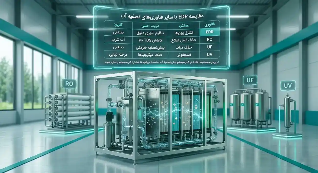 مقایسه edr مقایسه edr