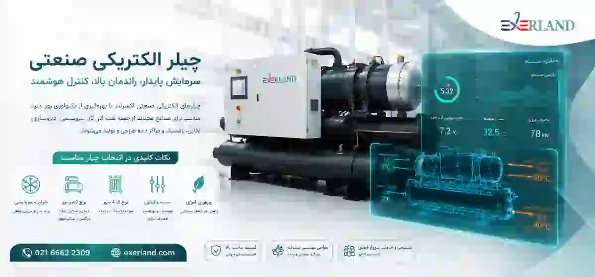 نکات مهم در انتخاب چیلر الکتریکی صنعتی