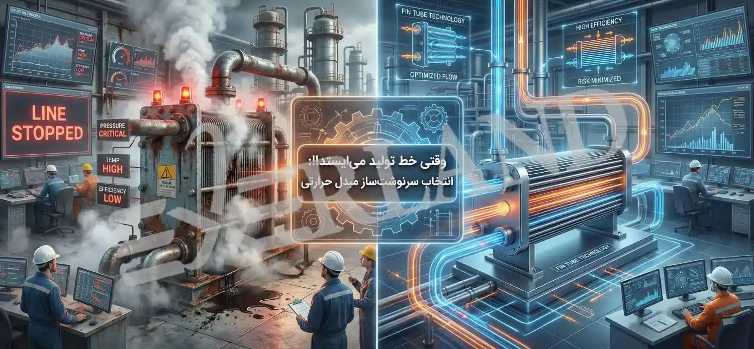مبدل حرارتی فین تیوب