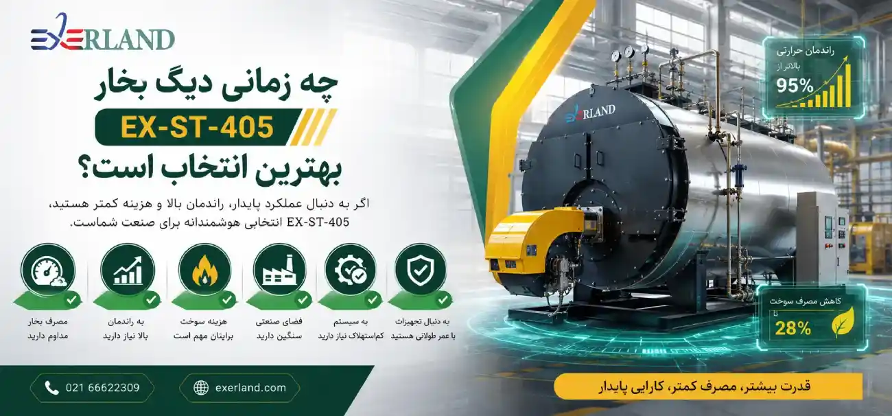 چه زمانی دیگ بخار EX-ST-405 بهترین انتخاب است؟