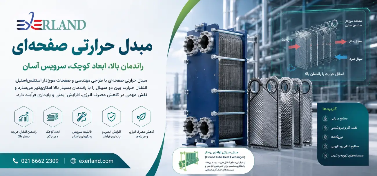  درباره مبدل حرارتی صفحه ای