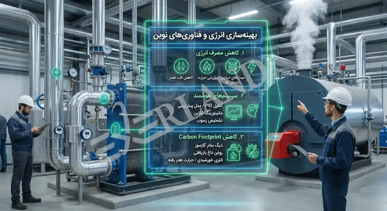 گرمایش صنعتی-بهینه سازی انرژی گرمایش صنعتی-بهینه سازی انرژی