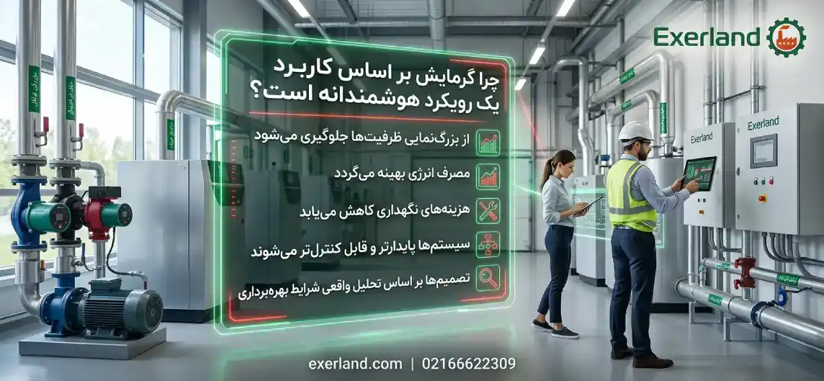 تفاوت نیاز گرمایشی در فضا های مختلف