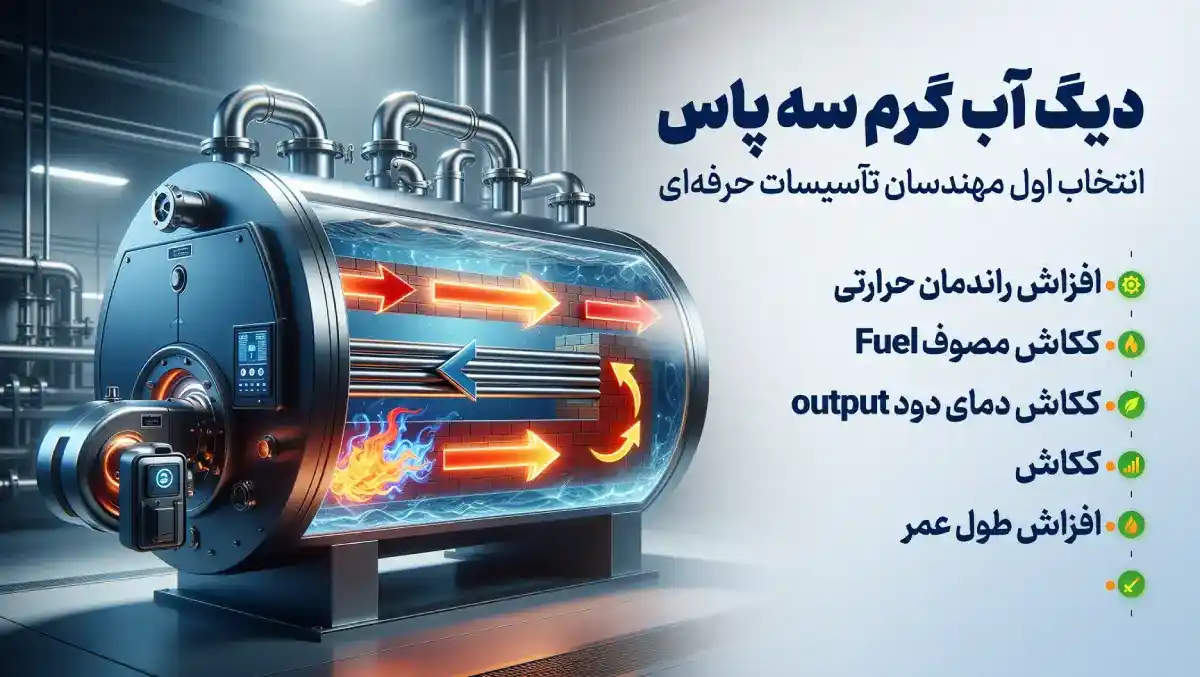 دیگ آب گرم دیگ آب گرم