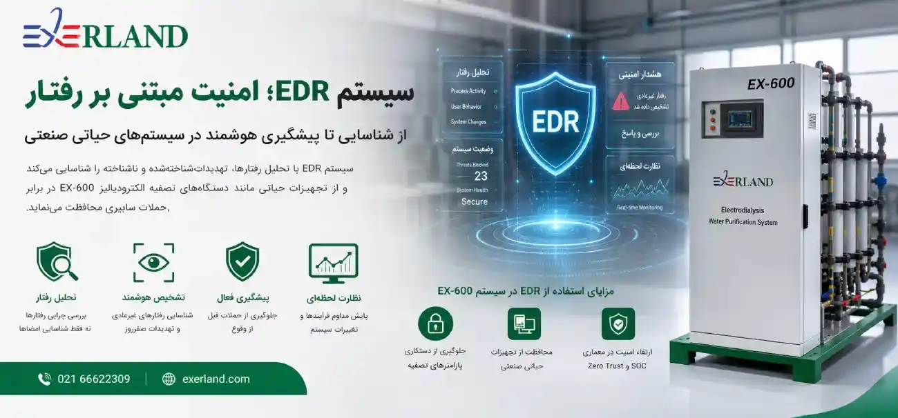 سیستم EDR چرا به‌عنوان یک راهکار امنیتی مبتنی بر رفتار شناخته می‌شود؟