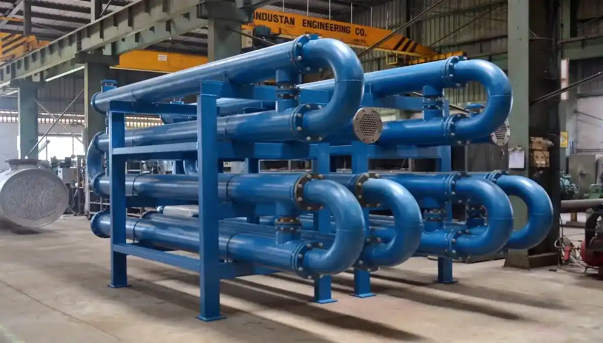 مبدل حرارتی دو لولهای (Double Pipe Heat Exchanger) مبدل حرارتی دو لولهای (Double Pipe Heat Exchanger)