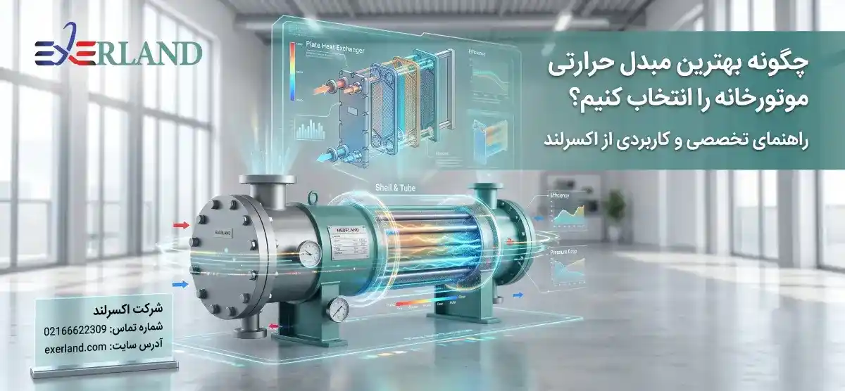 چگونه بهترین مبدل حرارتی موتورخانه را انتخاب کنیم؟ راهنمای تخصصی و کاربردی چگونه بهترین مبدل حرارتی موتورخانه را انتخاب کنیم؟ راهنمای تخصصی و کاربردی