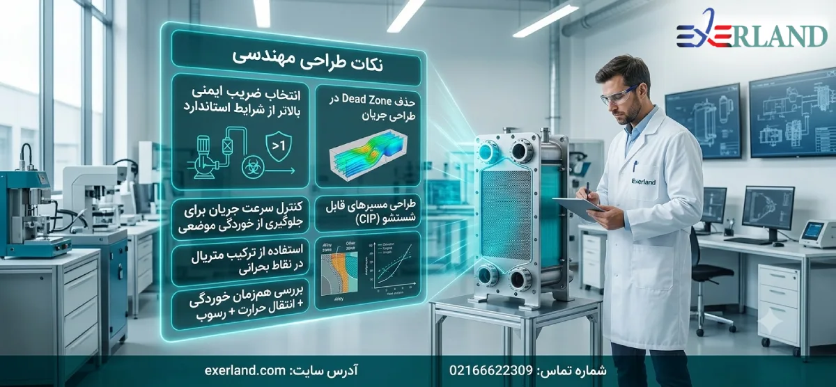 ساختار مبدل حرارتی صفحه ای