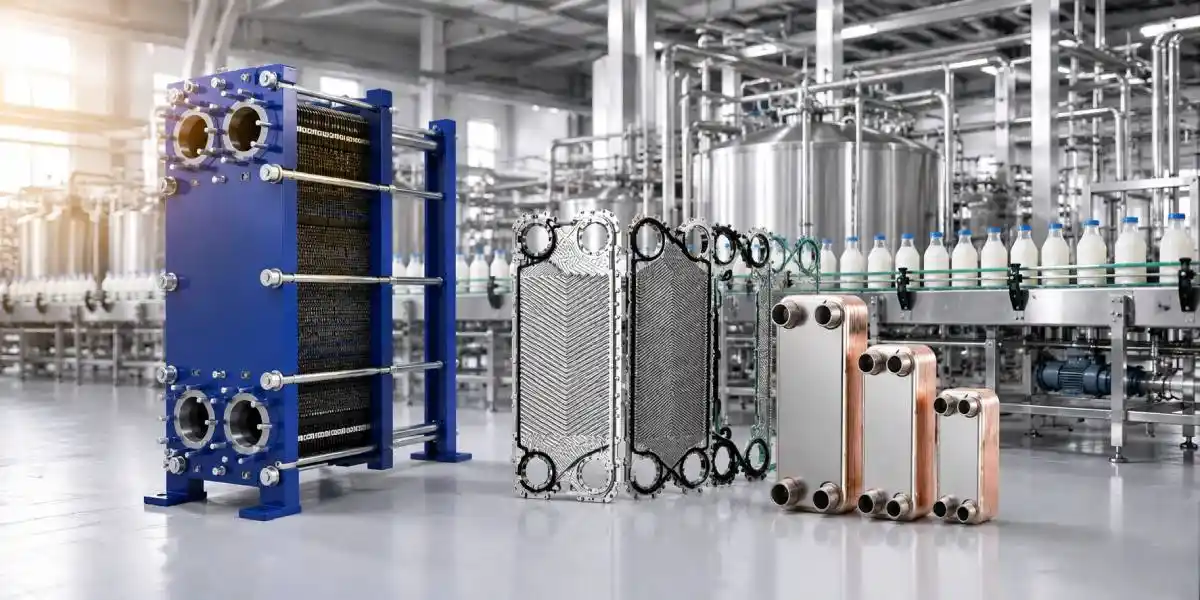 بهترین مبدل حرارتی صفحه ای برای کارخانه های صنایع غذایی تهران