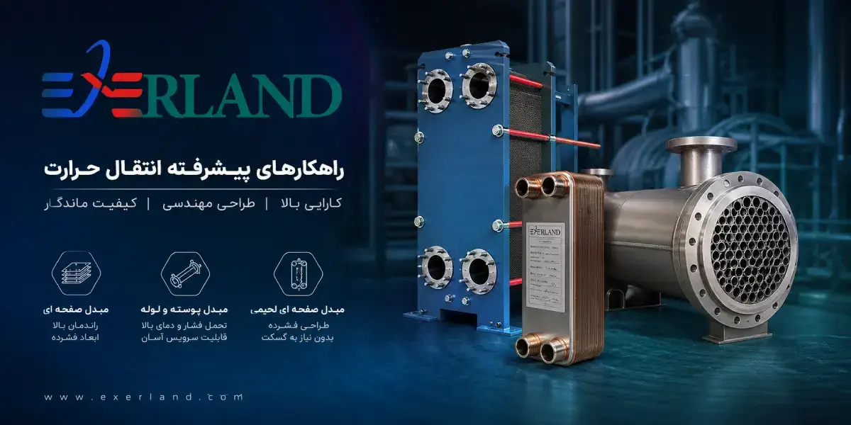 انواع مبدل حرارتی