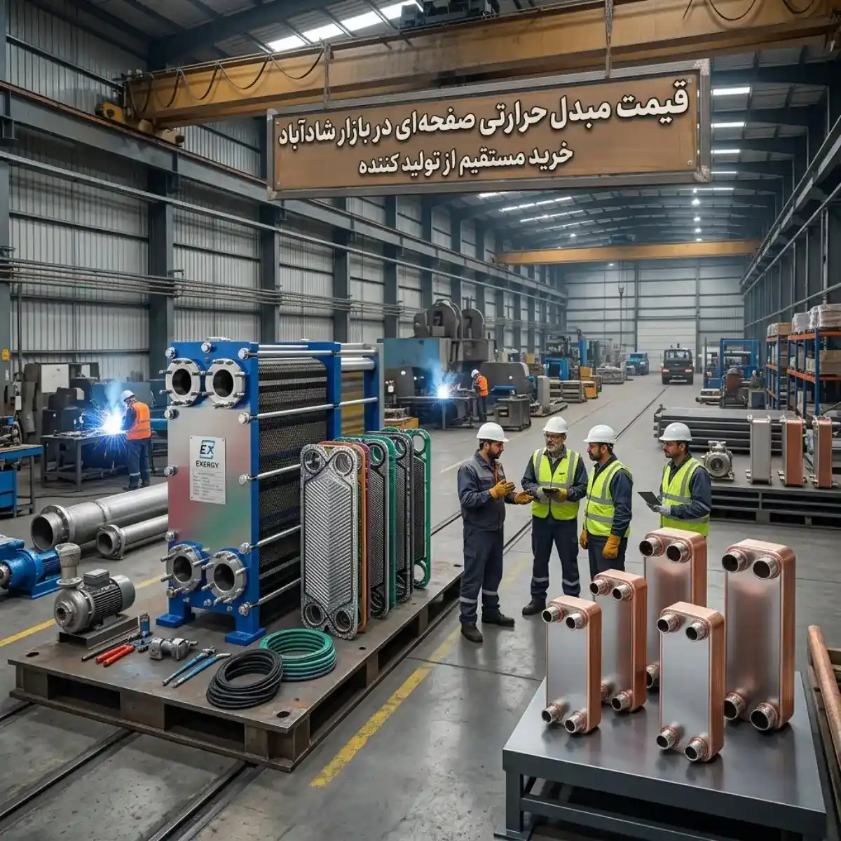 قیمت مبدل حرارتی صفحه ای در بازار شادآباد؛ خرید مستقیم از تولید کننده