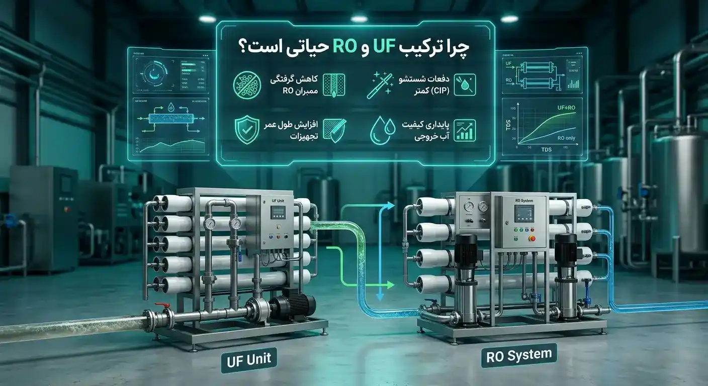 چرا ترکیب UF و RO مهم است؟