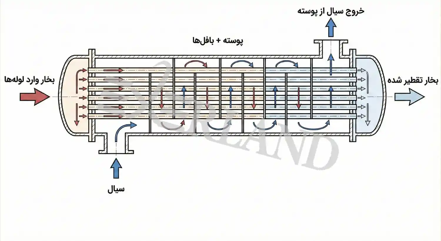 مبدل حرارتی بخار