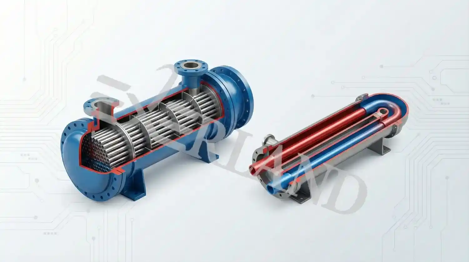 مقایسه طراحی مکانیکی Shell & Tube و Double Pipe Heat Exchanger مقایسه طراحی مکانیکی Shell & Tube و Double Pipe Heat Exchanger