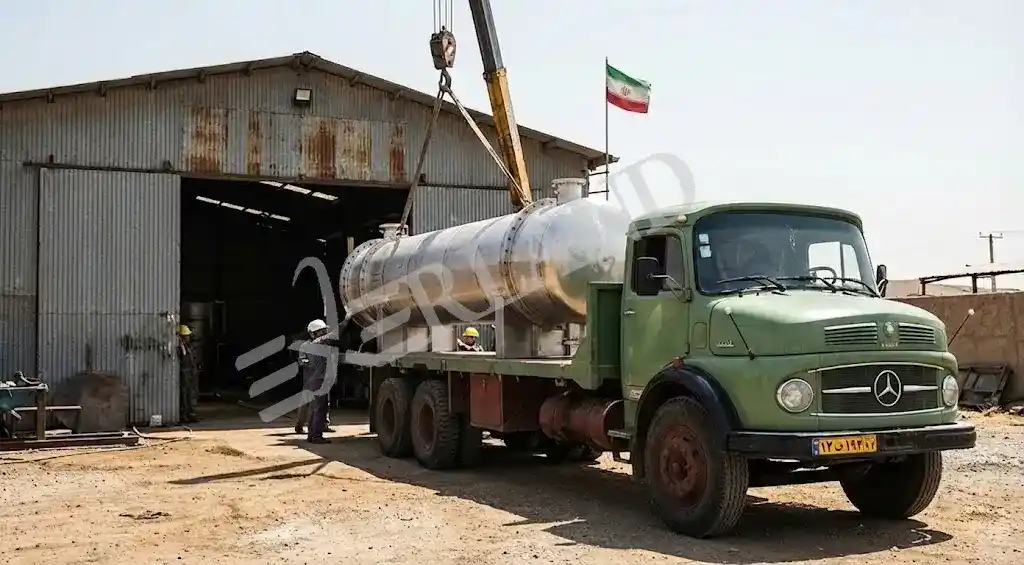 بارگیری مبدل حرارتی برای کارخانه داروسازی بارگیری مبدل حرارتی برای کارخانه داروسازی