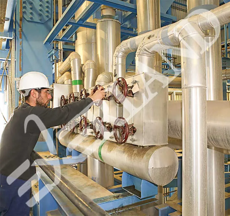 مبدل حرارتی اب داغ
